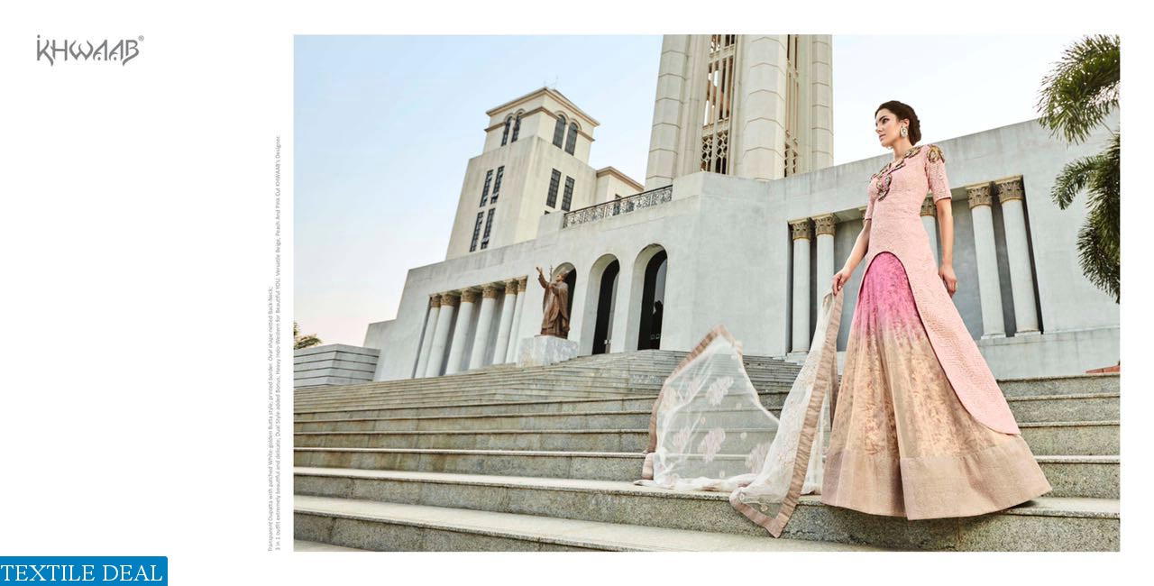 khwaab Elegance Exporter heavy designer salwar suits